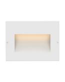 1.9W LED Horizontal Step Light in Satin White