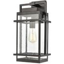 Elk Home Matte Black 100W 1-Light 19 in. Outdoor Wall Sconce 