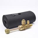 Mueller Industries Brass Full Port Male x Female Flare Ball Valve 