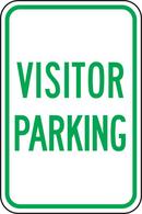 18 x 12 in. Visitor Parking Sign