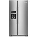 KitchenAid PrintShield&trade; Stainless Steel 35-1/2 in. 24.8 cu. ft. Side-By-Side Refrigerator 