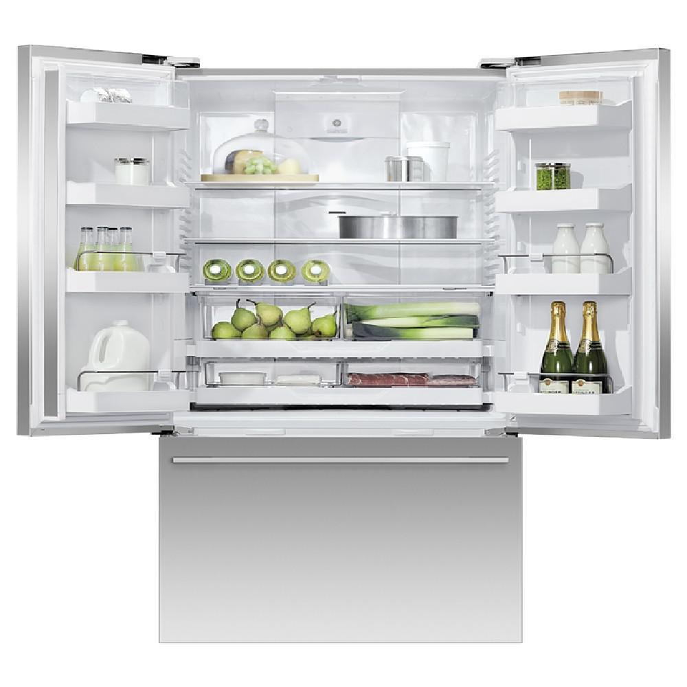 Fisher & Paykel Stainless Steel 35-7/16 in. 20.1 cu. ft. French Door Refrigerator 