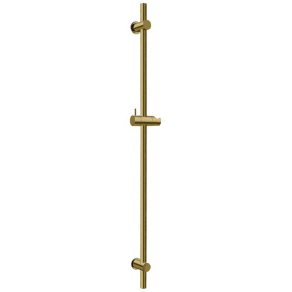 Fortis Brushed Gold 30 in. Shower Rail 