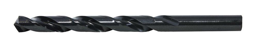 Drillco Black Oxide Straight Jobber 118 Degree Point Drill Bit 