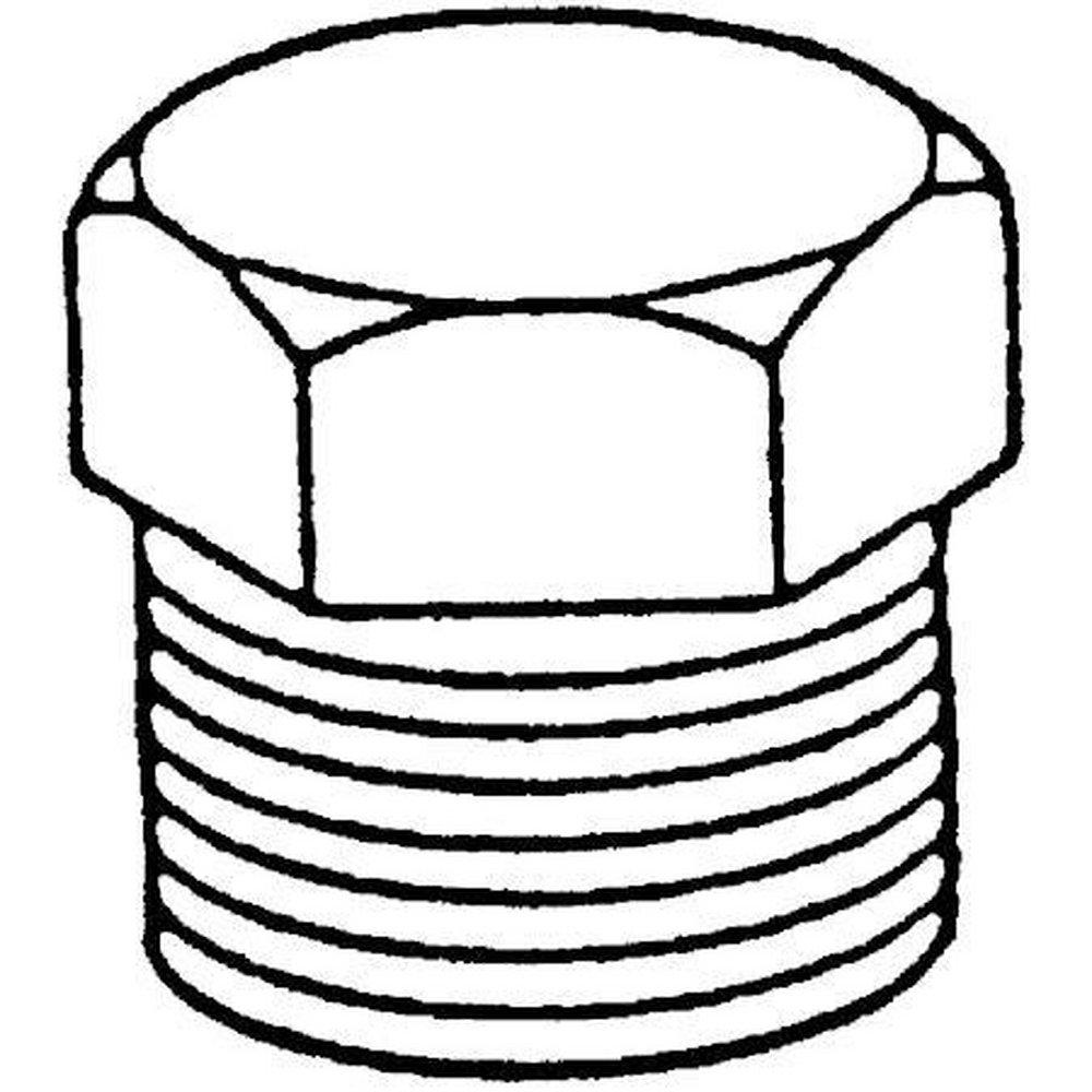 MNPT 150# 304 and 304L Stainless Steel Hex Head Plug 
