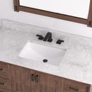 Signature Hardware White Undermount Bathroom Sink Glazed Underside 