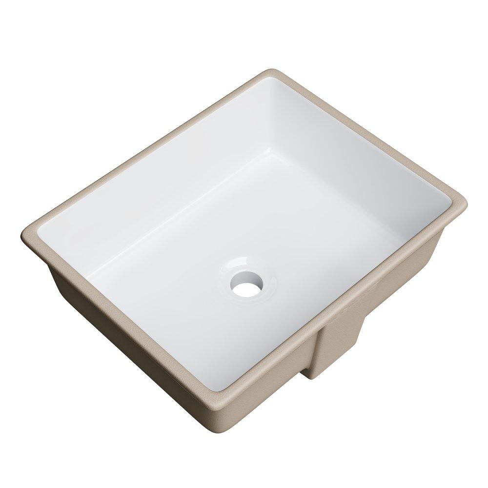 Miseno 17X13 UC B/ROOM VC SINK 0H WHIT 