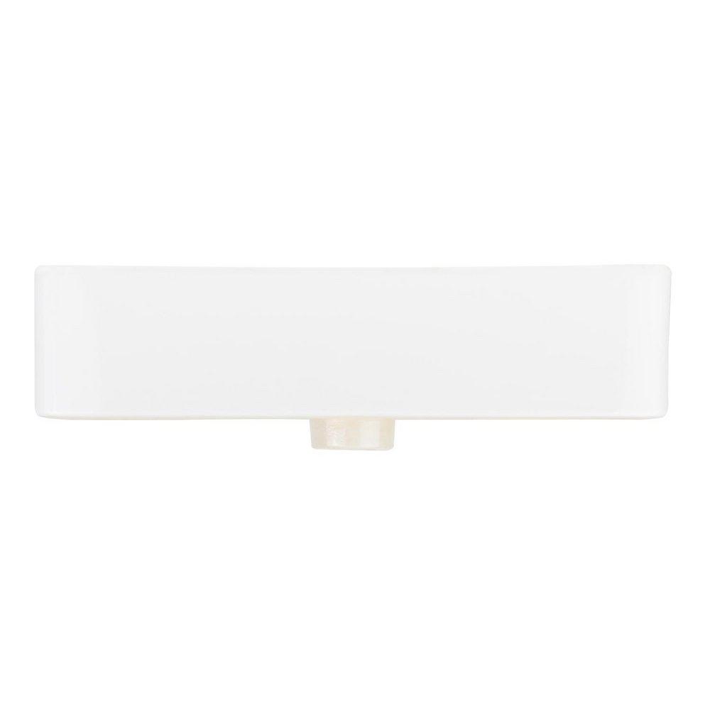 Signature Hardware White Vessel 