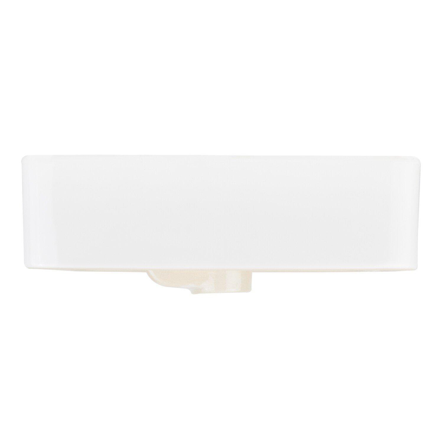 Signature Hardware White Vessel 