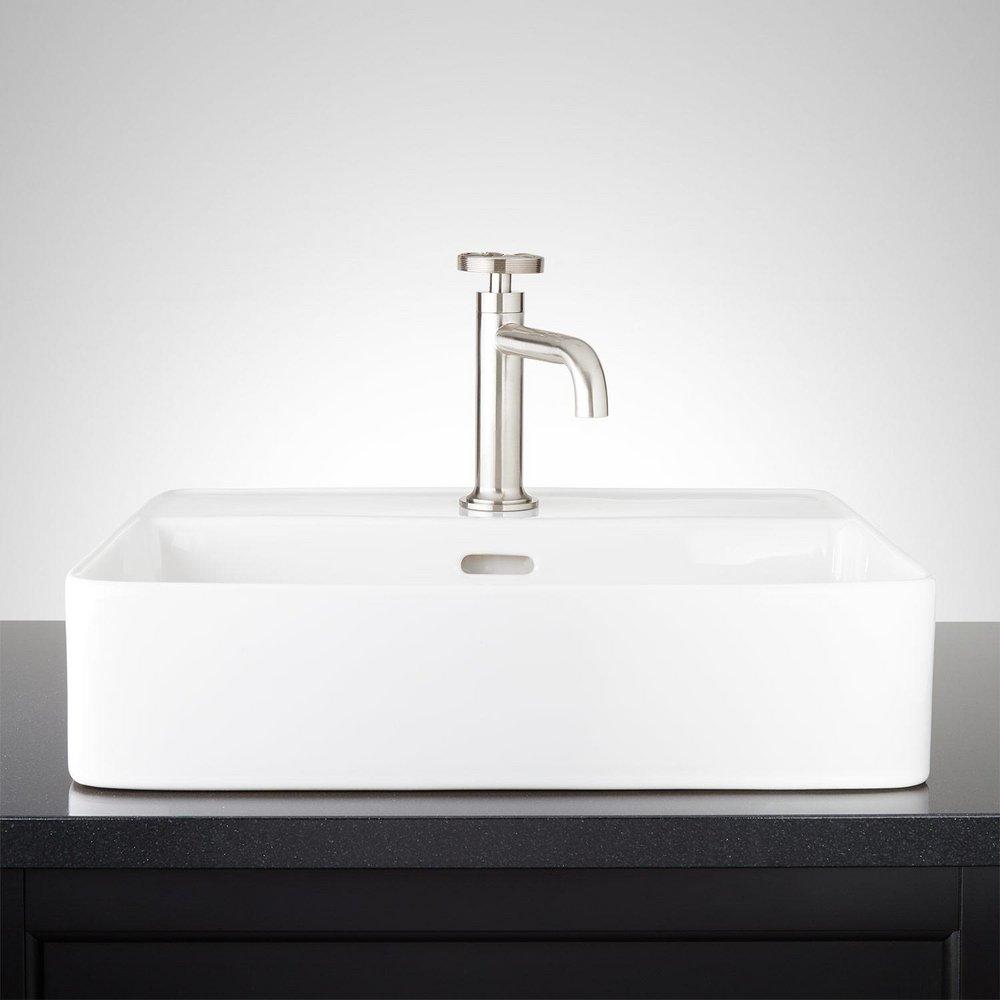 Signature Hardware White Vessel 