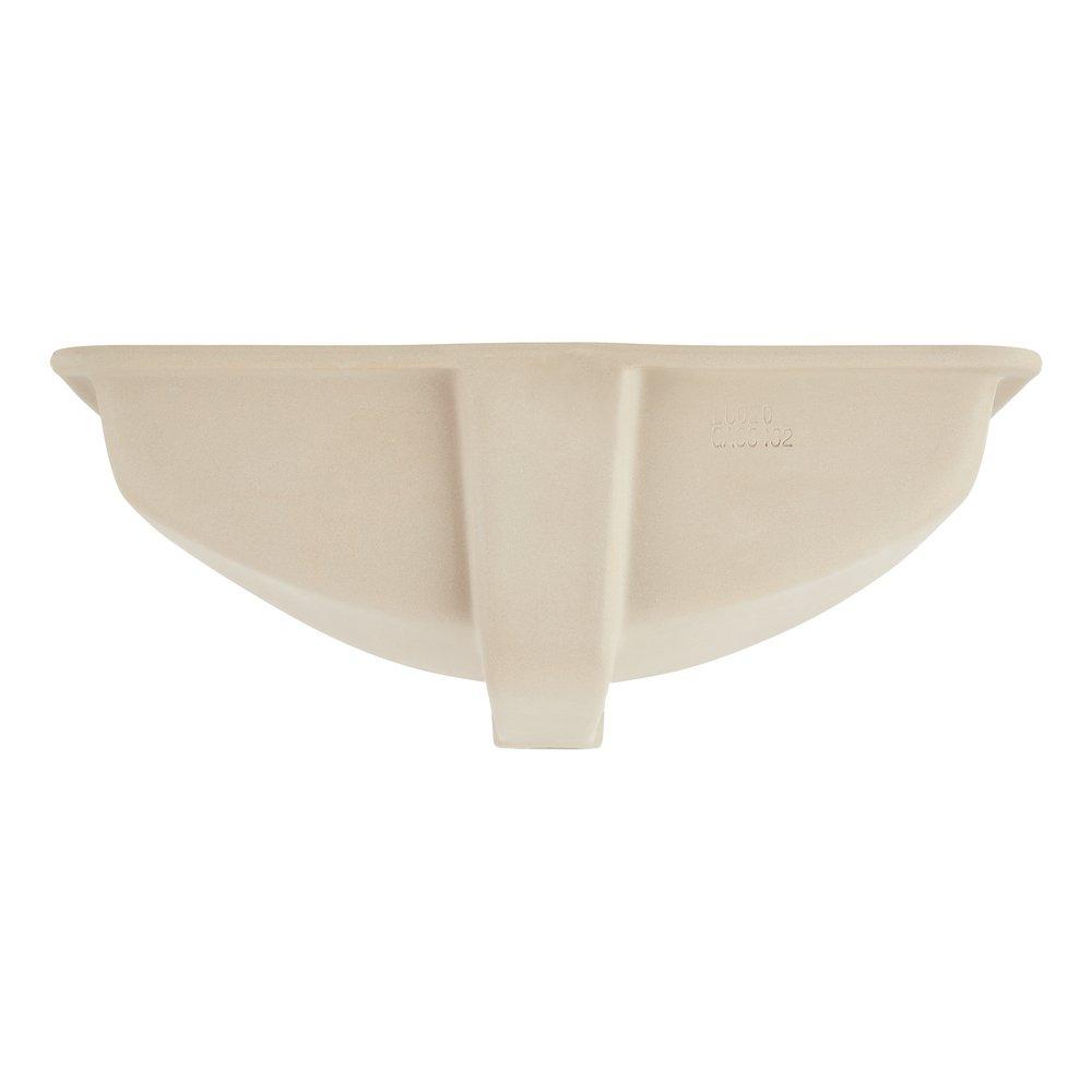 Signature Hardware White 18 x 13 in. Rectangular Undermount Bathroom Sink 