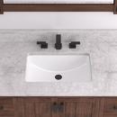Signature Hardware White Undermount Bathroom Sink 