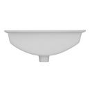 Signature Hardware White Undermount Bathroom Sink 