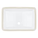 Signature Hardware White 18 x 13 in. Rectangular Undermount Bathroom Sink 
