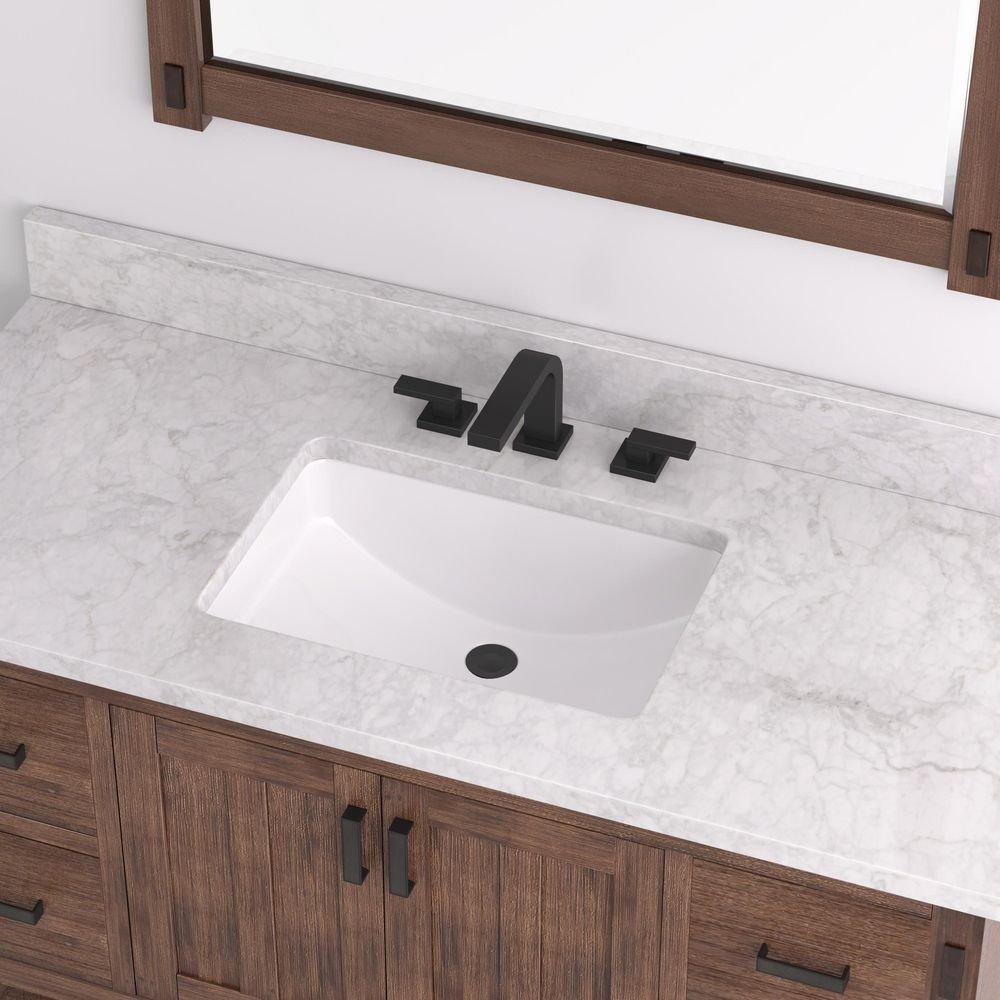 Signature Hardware White Undermount Bathroom Sink 