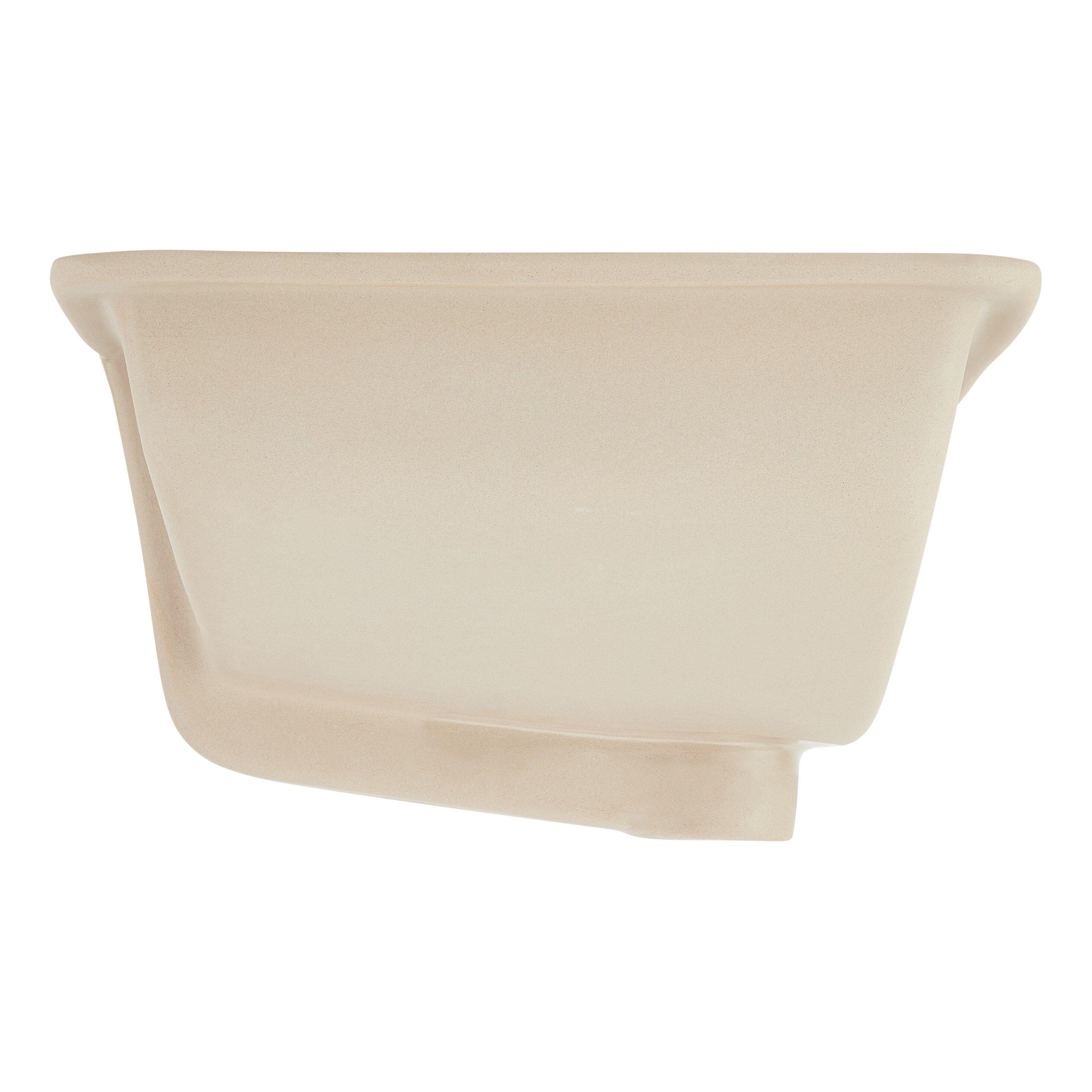 Signature Hardware White Undermount Bathroom Sink 