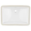 Signature Hardware White Undermount Bathroom Sink 