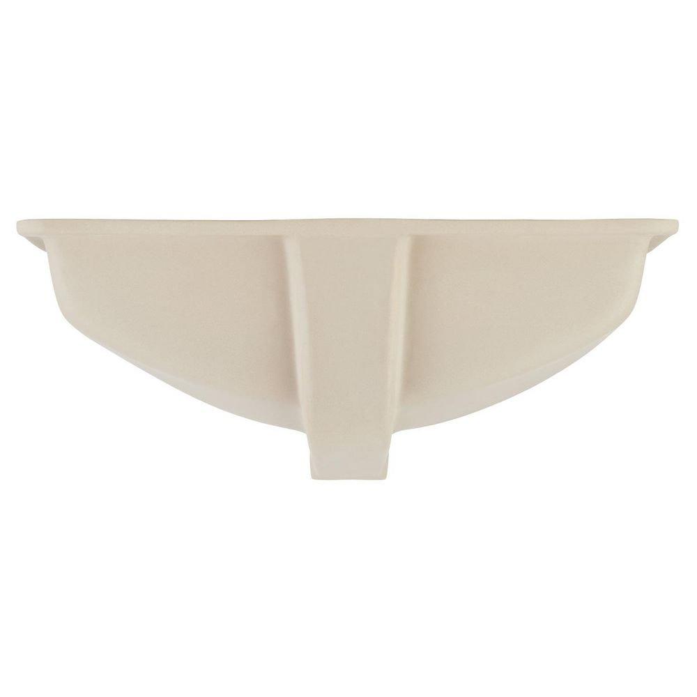 Signature Hardware White Undermount Bathroom Sink 