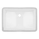 Signature Hardware White Undermount Bathroom Sink 