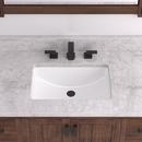 Signature Hardware White Undermount Bathroom Sink 