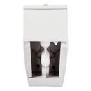 Signature Hardware White 1.28 gpf Elongated One Piece Toilet 