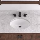 Signature Hardware White Undermount Bathroom Sink 