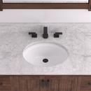 Signature Hardware White Undermount Bathroom Sink 