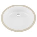 Signature Hardware White 17 in. Undermount Basin 