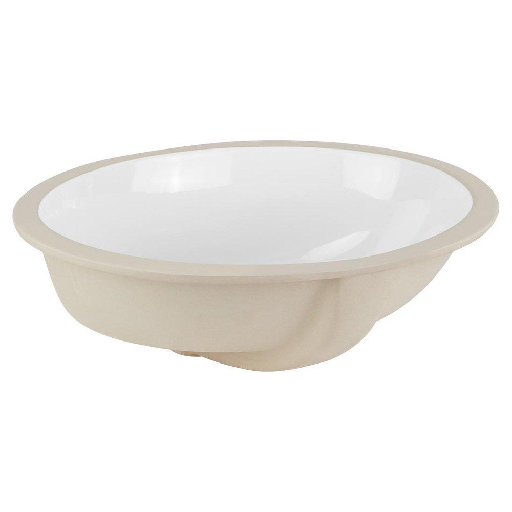 Signature Hardware Mangrove 19-1/2 in. Undermount Oval