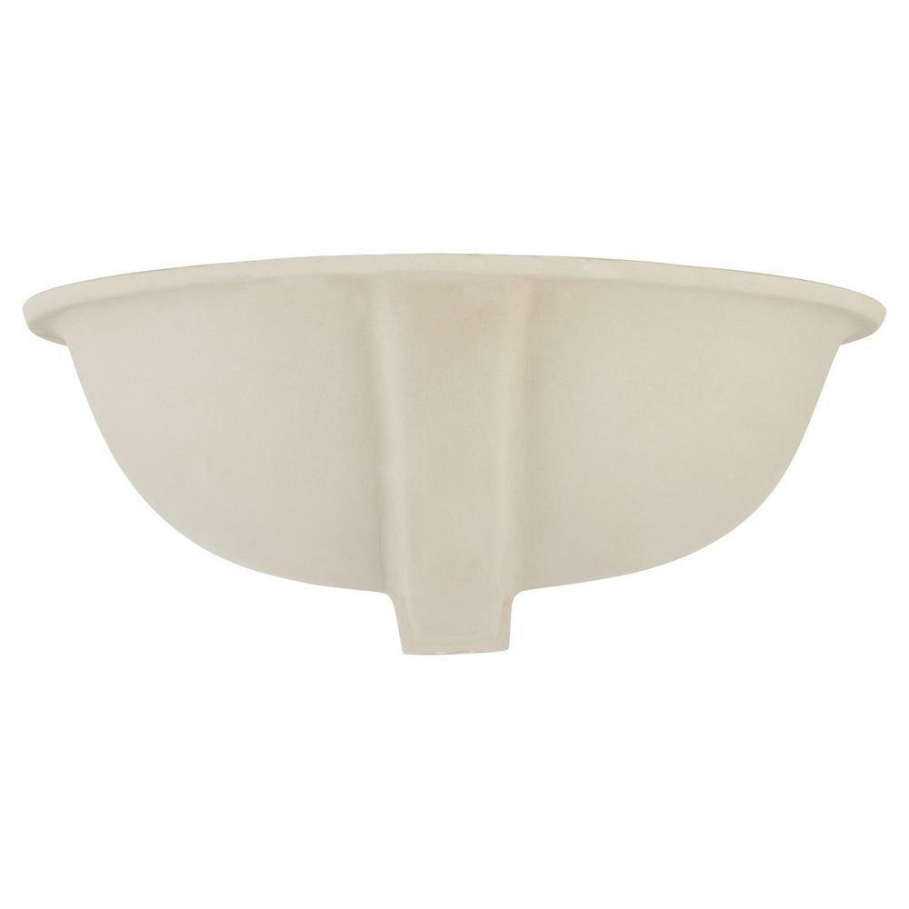 Signature Hardware White Undermount Bathroom Sink 