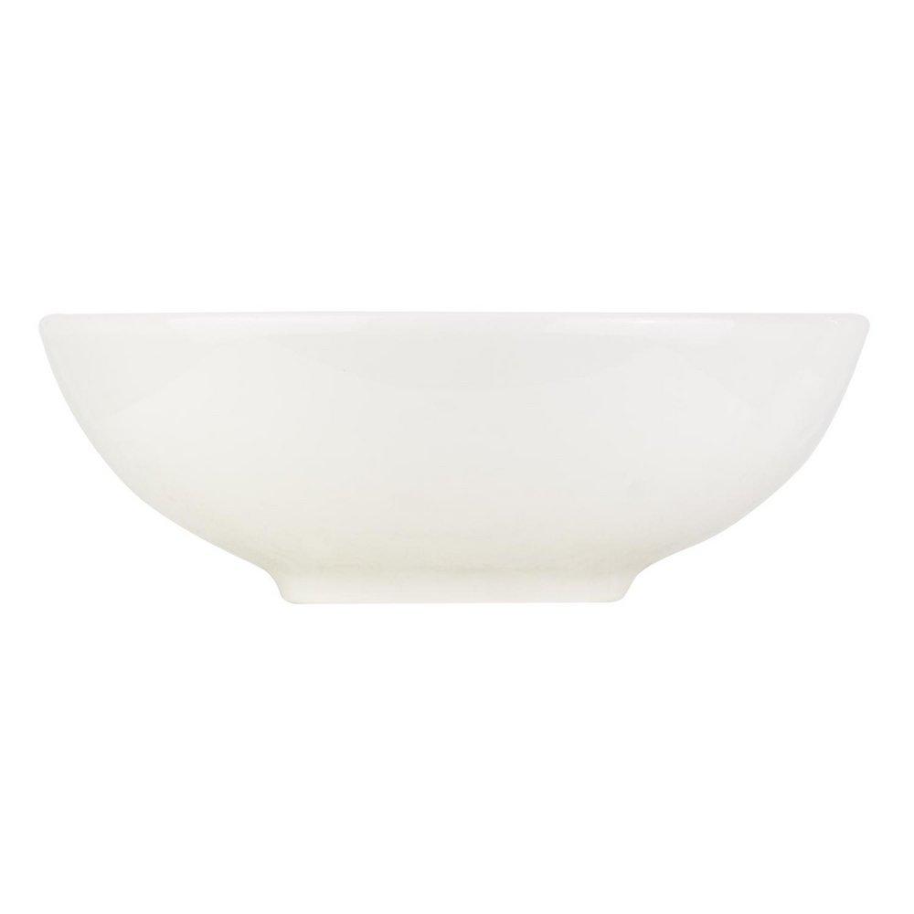 Signature Hardware White Vessel Mount Bathroom Sink 