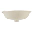 Signature Hardware White 21 in. Oval Undermount Basin 