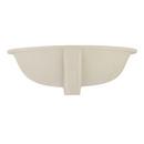 Signature Hardware White 21 in. Oval Undermount Basin 