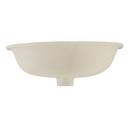 Signature Hardware White 21 in. Oval Undermount Basin 
