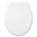 Signature Hardware White Round Toilet Seat