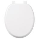 Signature Hardware White Round Toilet Seat 