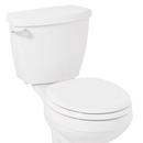 Signature Hardware White Round Toilet Seat 