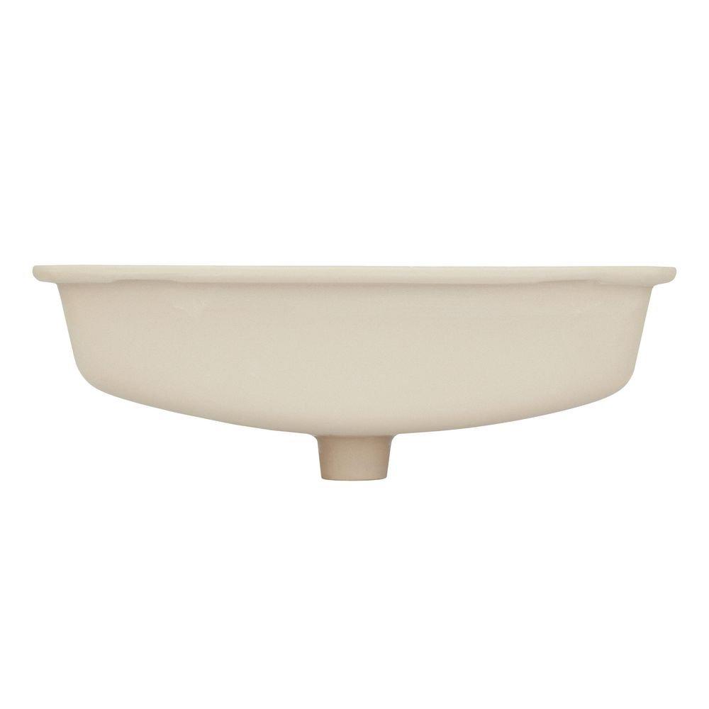 Signature Hardware White Undermount Basin 