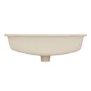 Signature Hardware White 20-7/8 x 14-1/8 in. Undermount Bathroom Sink 