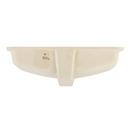 Signature Hardware White 20-7/8 x 14-1/8 in. Undermount Bathroom Sink 
