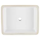 Signature Hardware White Undermount Bathroom Sink 