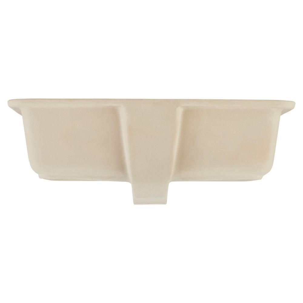Signature Hardware White Undermount Bathroom Sink 