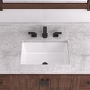 Signature Hardware White Undermount Bathroom Sink 