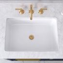 Signature Hardware White Undermount Bathroom Sink 