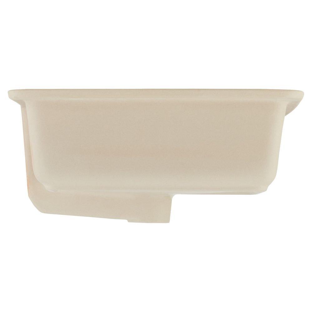 Signature Hardware White Undermount Bathroom Sink 