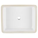 Signature Hardware White Undermount Bathroom Sink 
