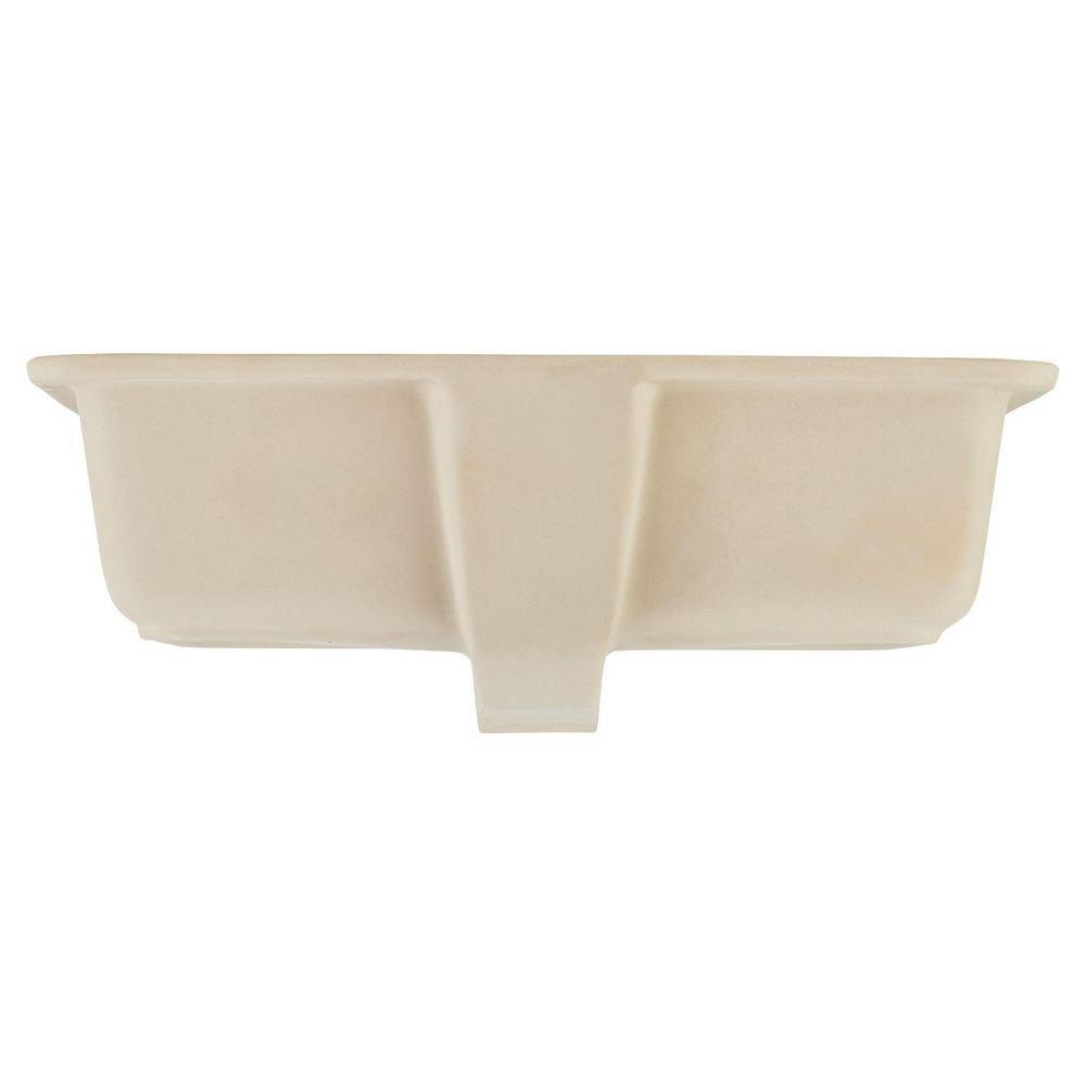 Signature Hardware White Undermount Bathroom Sink 