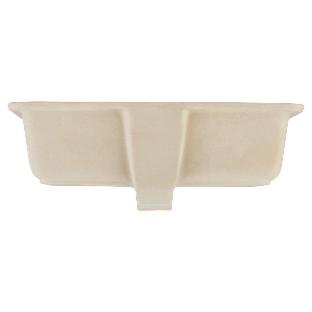 Signature Hardware White 20 in. Rectangular Undermount Basin 