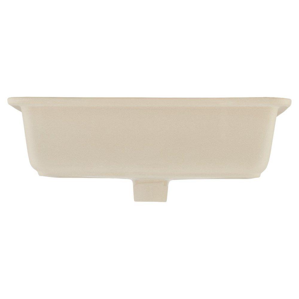 Signature Hardware White 20 in. Rectangular Undermount Basin 