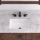 Signature Hardware White Undermount Bathroom Sink 